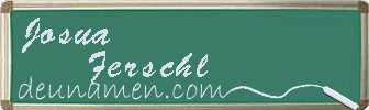 Josua Ferschl Visitenkarte